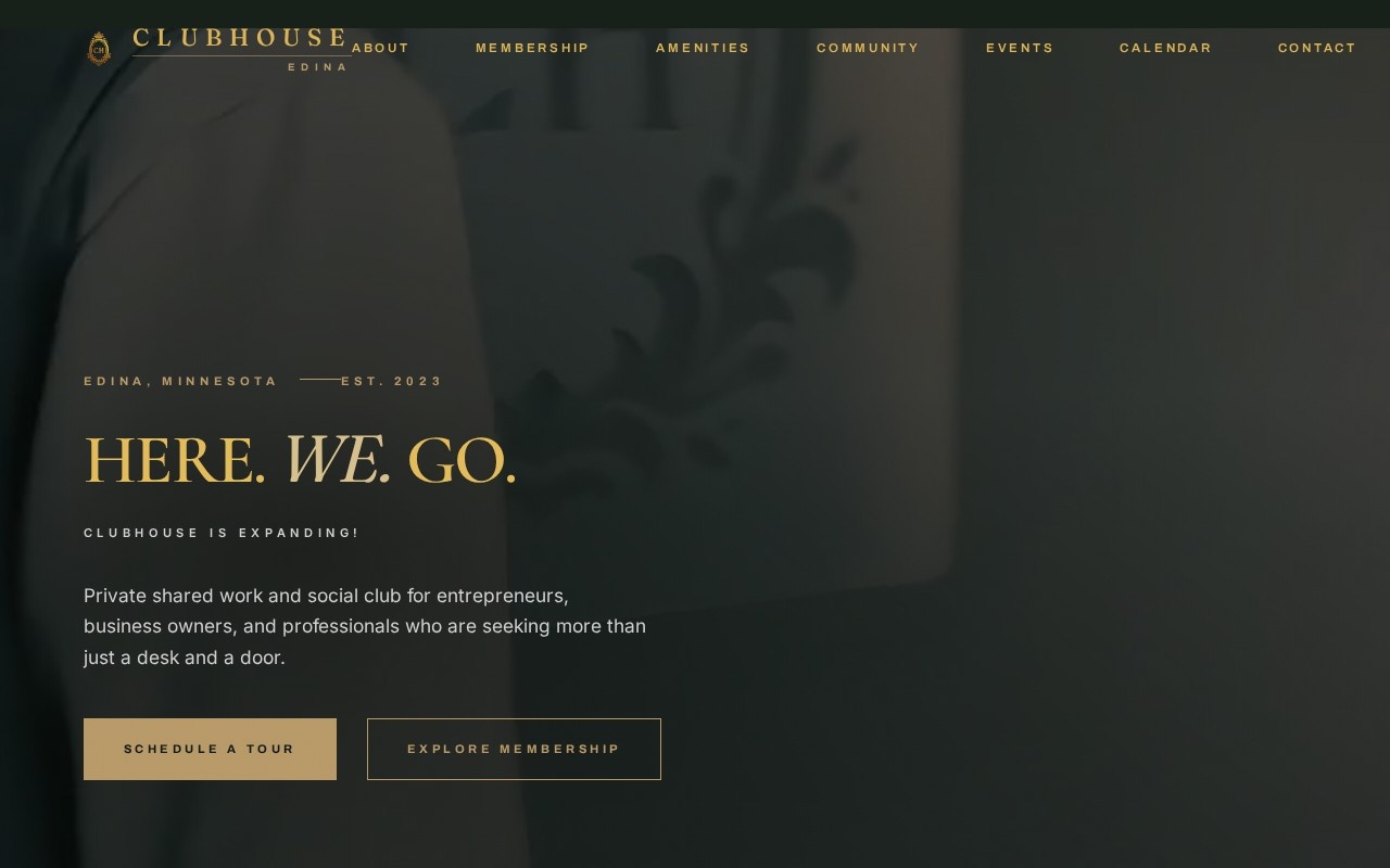 clubhouseedina.com — built by Dragan Holdings